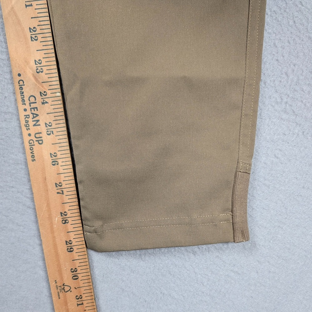 Myles Tour Jogger Mens Large 34x29 Dark Khaki Performance Pants Golf Hiking NEW - Picture 6 of 10